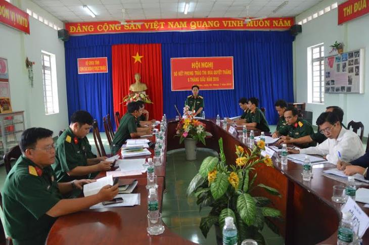 Sơ kết công tác thi đua khen thưởng và phong trào thi đua quyết thắng 